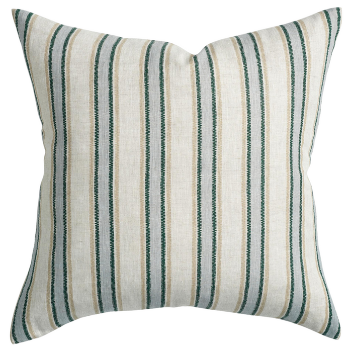 Lido Byzantine Linen Cushion, 22" x 22"