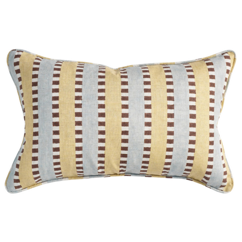 Marrakesh light Egypt Linen Cushion, 14" x 22"