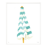 Parasol I, 19" x 23"