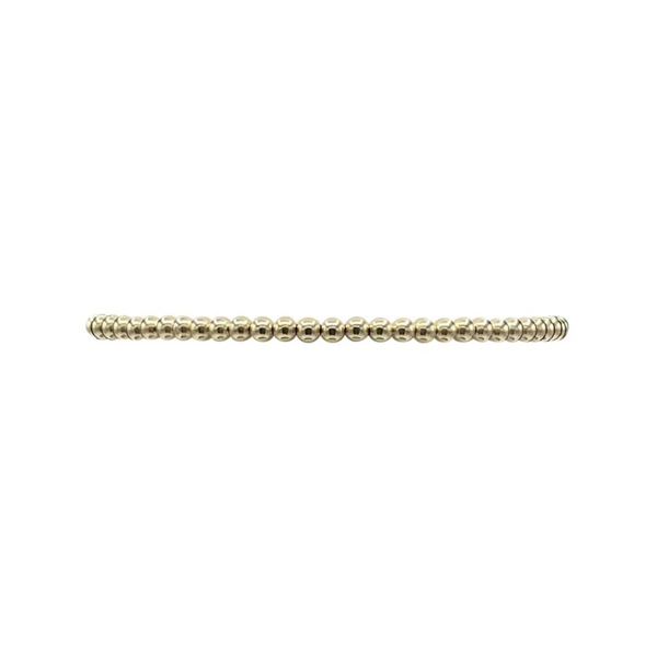 3MM Signature Bracelet, Gold and Silver