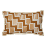 Rosemary Tan Lumbar Pillow, 16" x 24"