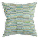 Portofino Lagoon Linen Cushion, 20" x 20"
