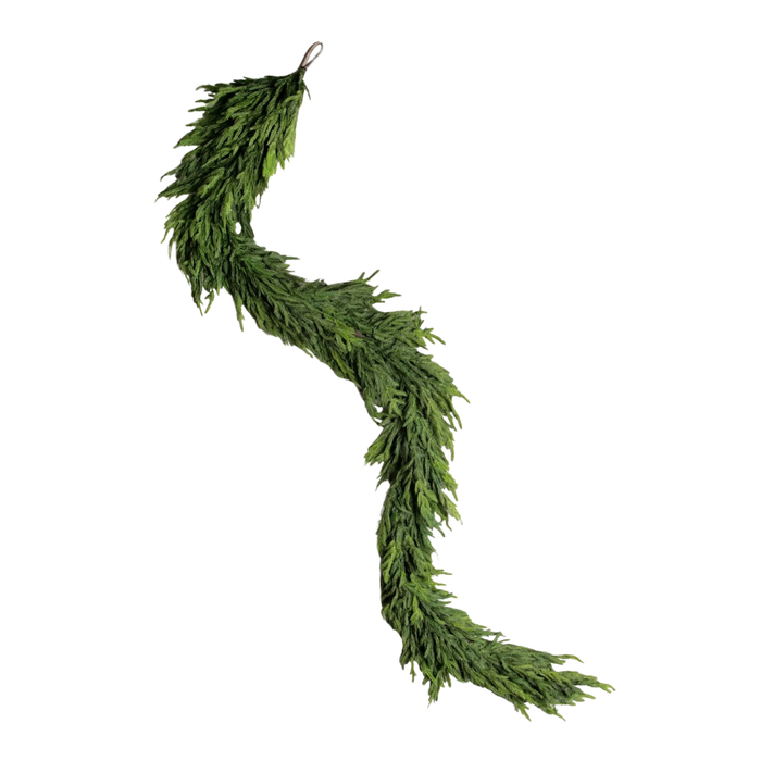 Real Touch Deluxe Norfolk Pine Garland, 96"