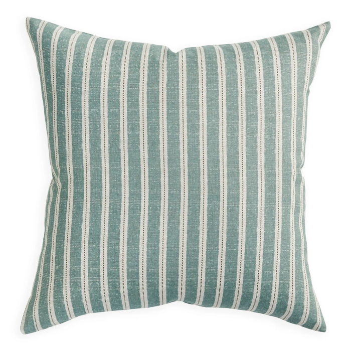 Oaxaca Celadon Linen Cushion, 20" x 20"