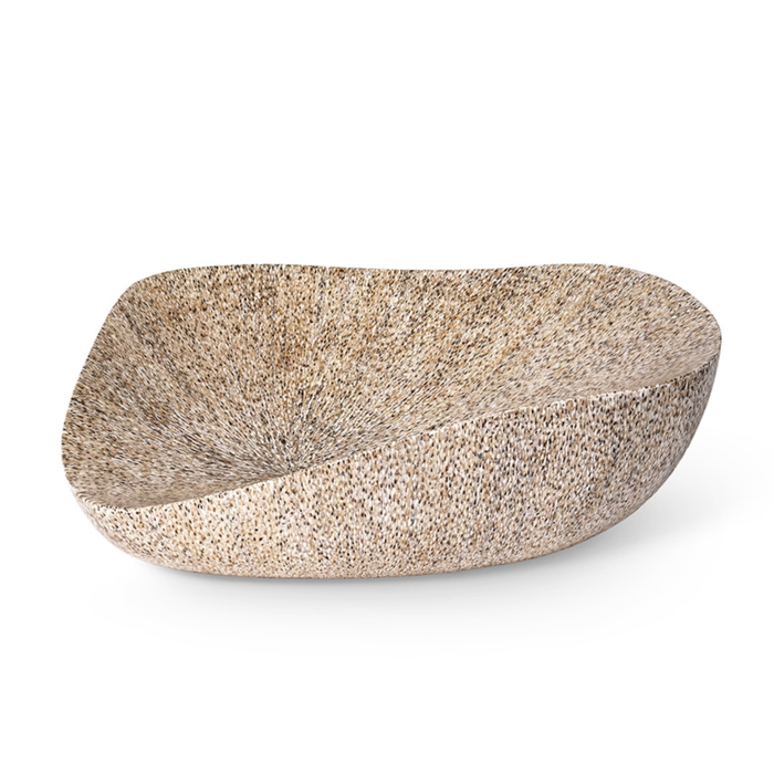 Monaco Bowl, Sand, Large, 19.25"W x 15.25"D