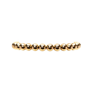 6MM Signature Bracelet, Gold