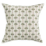 Marseille Mulberry Linen Cushion, 20" x 20"