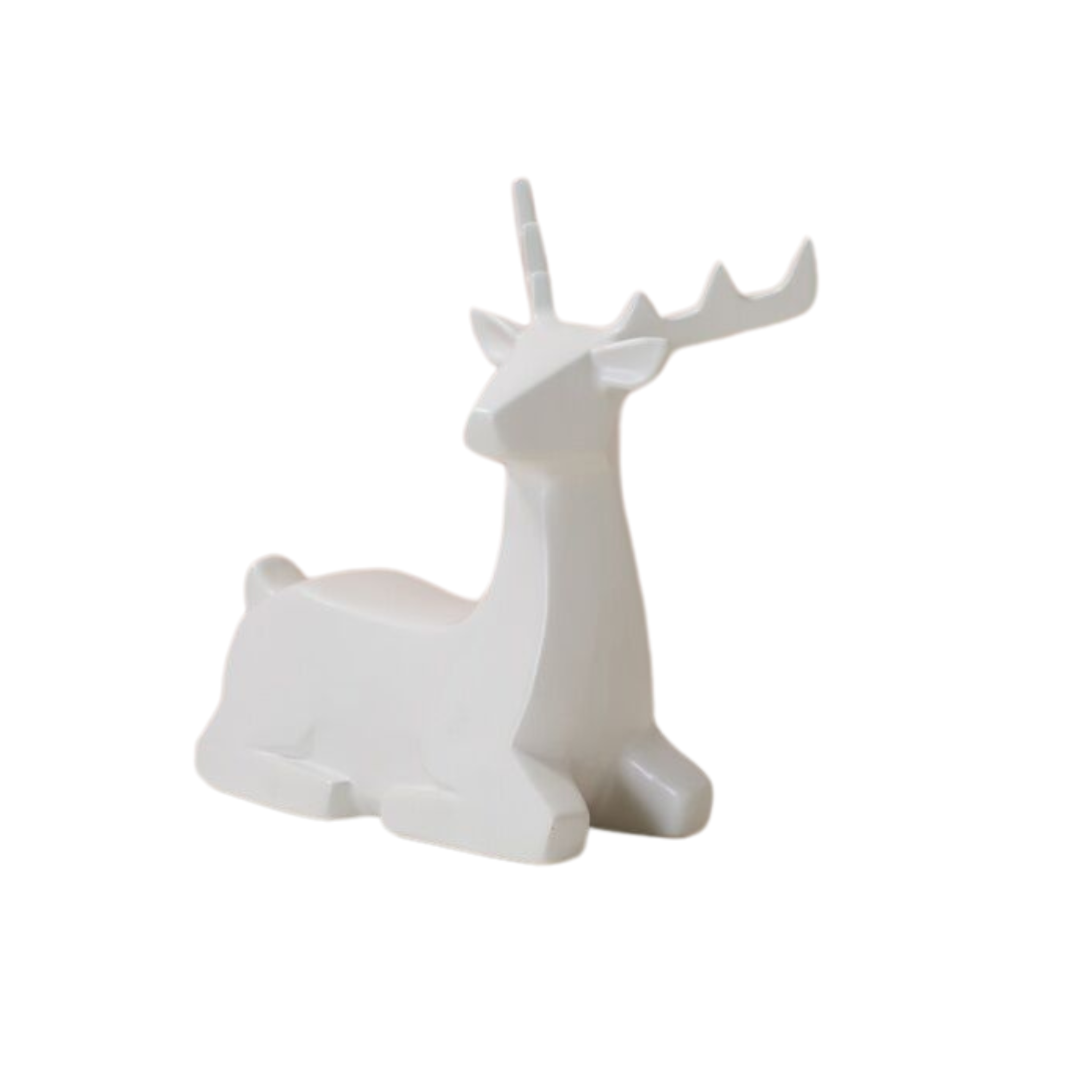 Minimal Deer Figurine,  7"x 2.75"x 7.25"