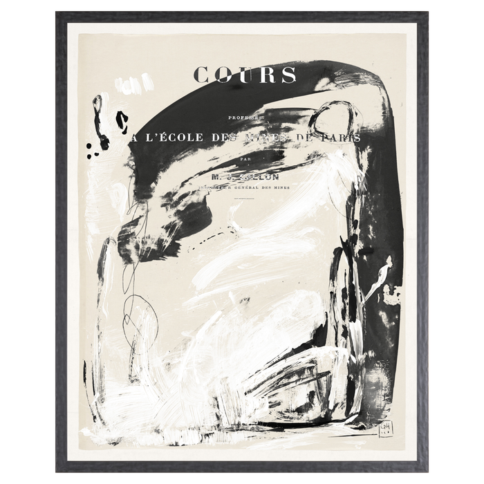 Parisienne Page V, 17'' x 21"