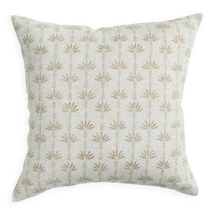 Marseille Elm Linen Cushion, 20" x 20"