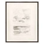 Folio Study - Sea II, C. 1878, 21.25" × 26.25"