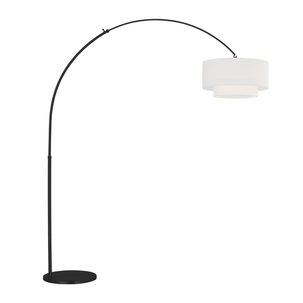 Sawyer Floor Lamp - Midnight Black, 75"H