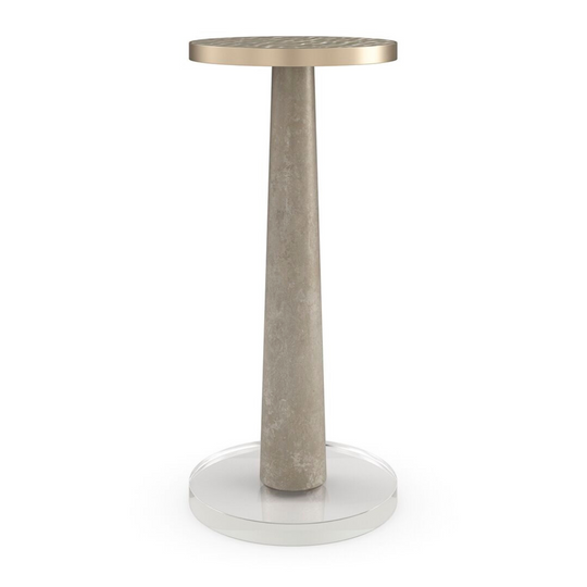 Beyond End Table, 10" Dia x 22" H