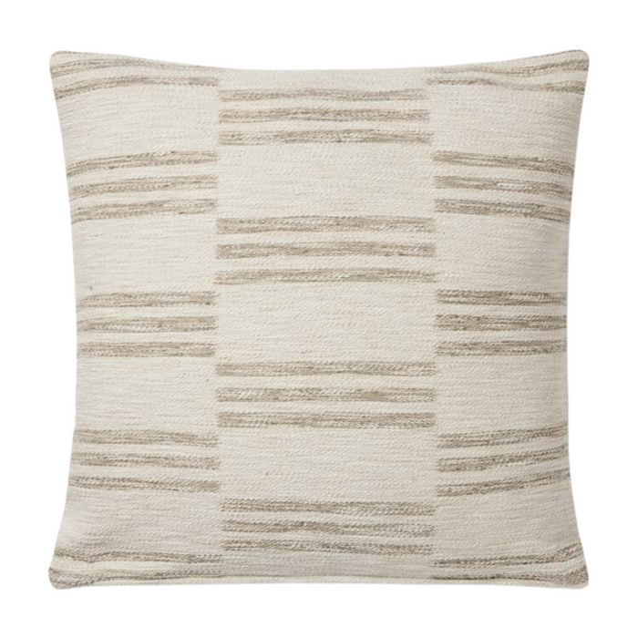 Jay Pal0026 Ivory / Sand 22" x 22", Amber Lewis × Loloi