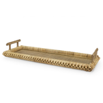 Kenis Braided Rectangle Tray, Natural