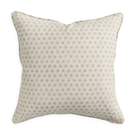 Etoile Elm Linen Cushion, 20" x 20"