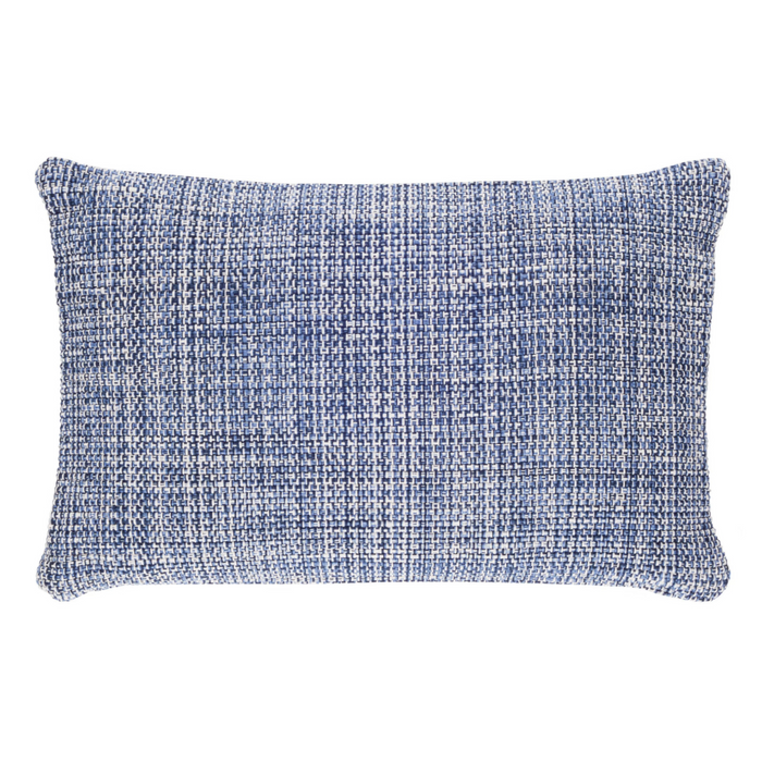 Fusion Indoor/Outdoor Decorative Pillow 15" Lumbar, Blue
