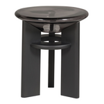 Peyton End Table, Noir