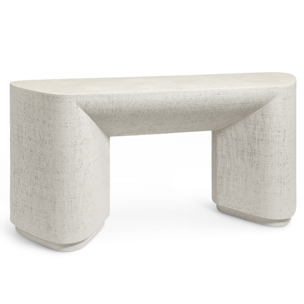 Holland Outdoor Console Table, White, 64"W x 18"D