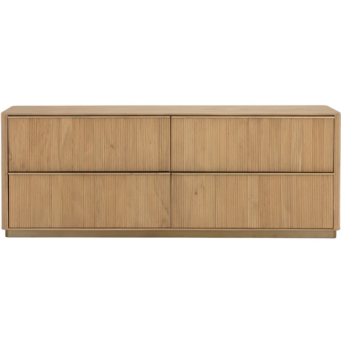 Kalla Console, Rustic Oak, 72"W