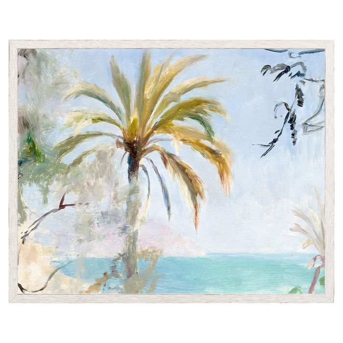 Raw Canvas Series: Palm Coast I, 21" x 17"