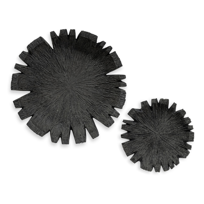 Reef Indoor/Outdoor Wall Decor, Charcoal, 2 Sizes