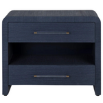 Atherton Nightstand, Indigo, 34"W