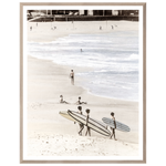 Surfing Trio, 29.5" x 37.5"