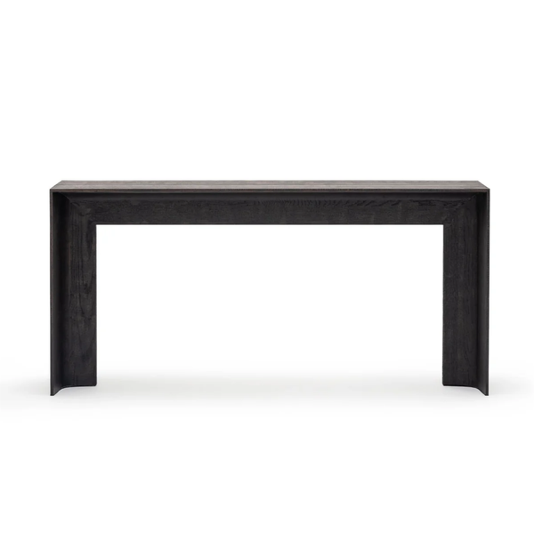 Jaunt Console Table, Bison Oak, 63"W x 16.1"D x 29.5"H