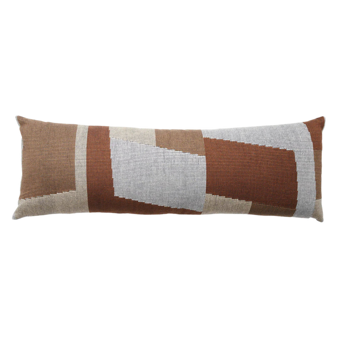 Alcove Pillow, Umber, 12" x 36"