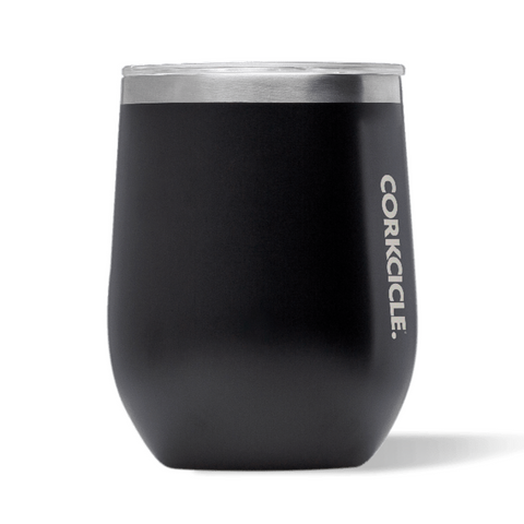 Stemless Wine Cup - 12oz Matte Black