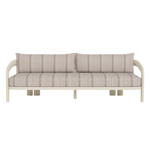 Chloe 3 Seater Sofa - Aluminum Bone / Bateau Cocoon, 96"W