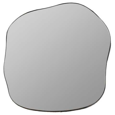 Andy Gold Wall Mirror, 23" X 24"