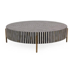 Chameau Medium Coffee Table, 42"W x 42"D x 12"H