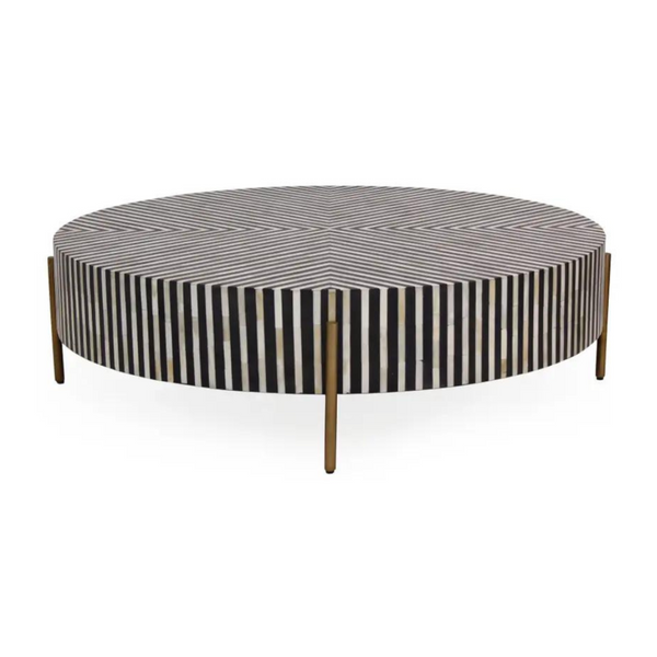 Chameau Medium Coffee Table, 42"W x 42"D x 12"H