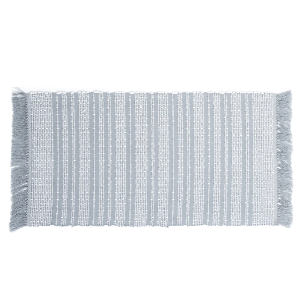 Cartagena Bath Mat Gray, 3 Sizes