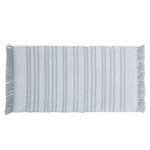 Cartagena Bath Mat Gray, 3 Sizes