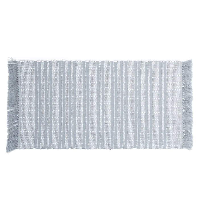 Cartagena Bath Mat Gray, 3 Sizes