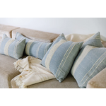 Bogota Blue With Ivory, 24" X 24"
