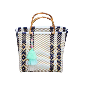 Bamboo Ocean Pearl Citron Tote