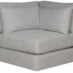 Leone Sectional, Identify Dove Performance Fabric, 138" x 138"D