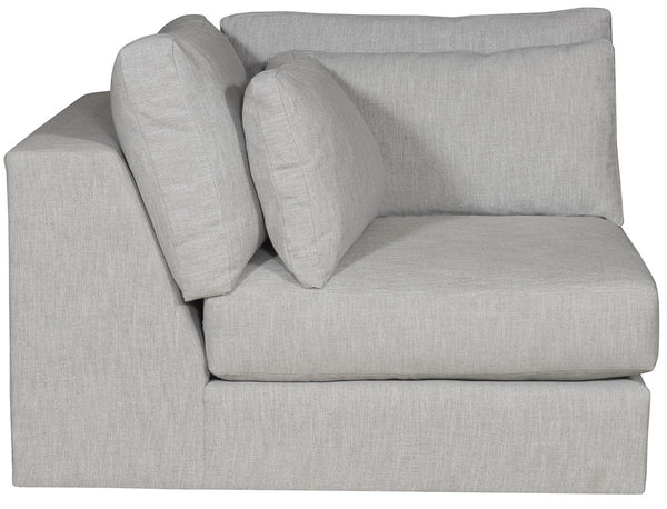 Leone Sectional, Identify Dove Performance Fabric, 138" x 138"D