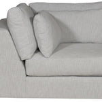 Leone Sectional, Identify Dove Performance Fabric, 138" x 138"D