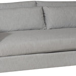 Leone Sectional, Identify Dove Performance Fabric, 138" x 138"D