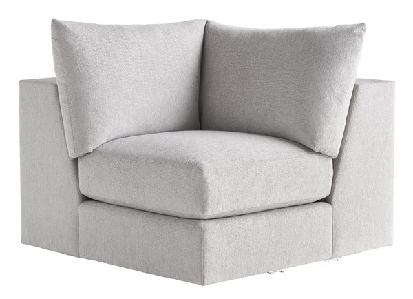 Lucy 141” x 111” Trackstar Nickel Performance Fabric Sectional (can be left or right facing)
