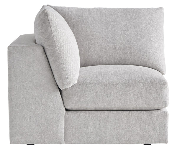 Lucy 141” x 111” Trackstar Nickel Performance Fabric Sectional (can be left or right facing)