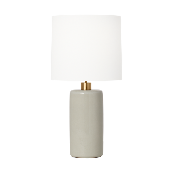 Shanghai Table Lamp, Shellish Grey, 30.6" H