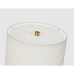 Vessel Medium Table Lamp, New White, 23"H