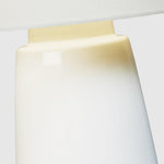 Vessel Medium Table Lamp, New White, 23"H