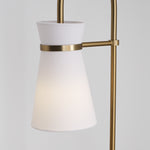 Binx Medium Task Table Lamp, Satin Brass